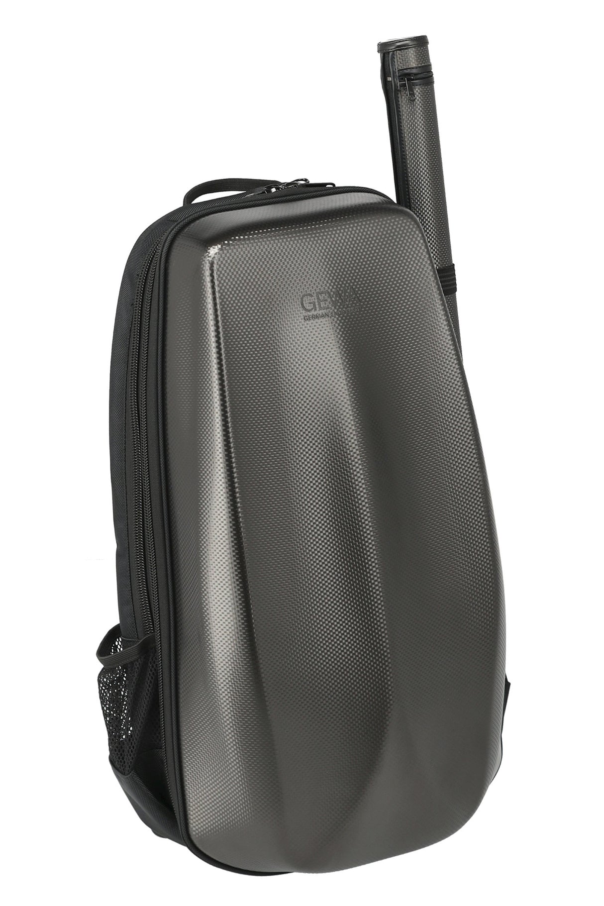 GEWA Backpack for Violins case Space Bag - Titanium 1/2 - 1/4 (33 x 63 (with bow case 66 ) x 19 cm)