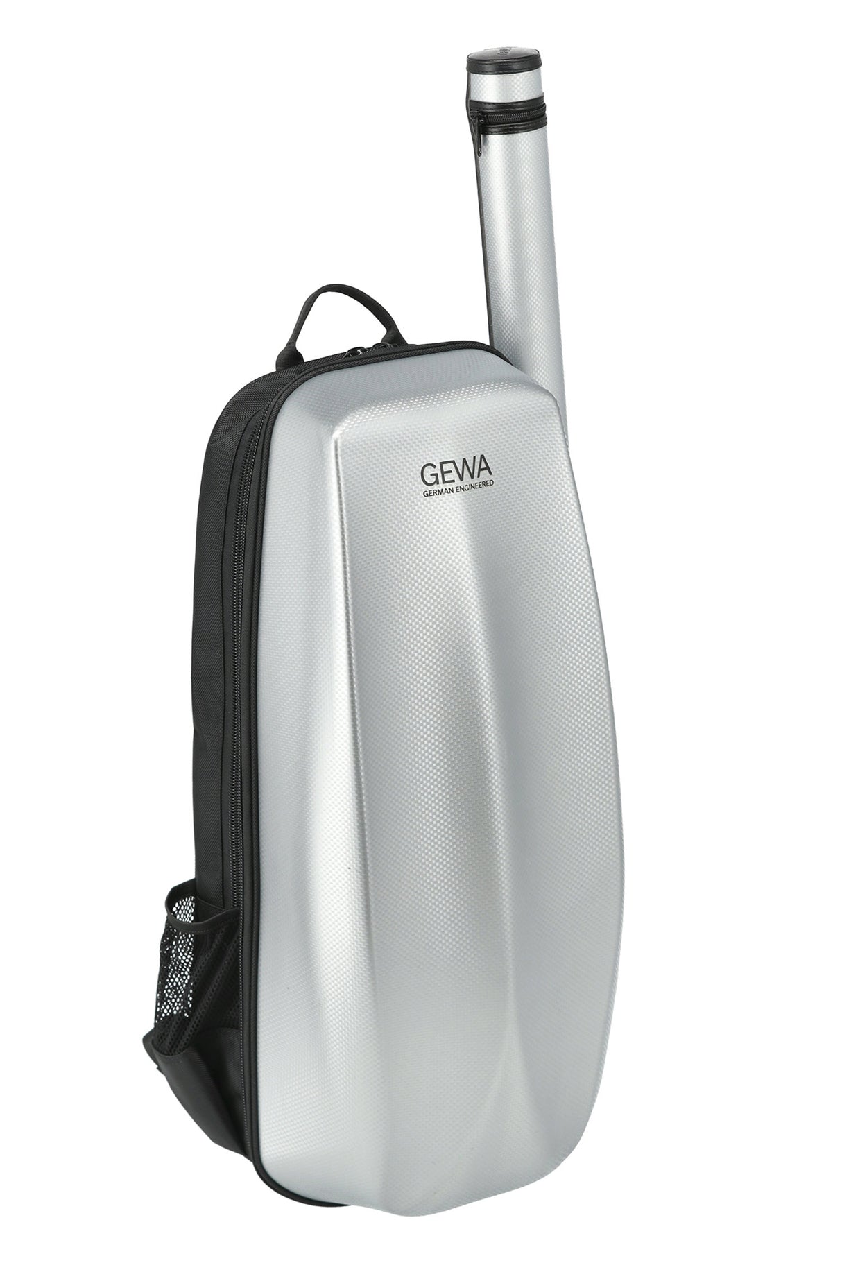 GEWA Backpack for Violins case Space Bag - Silver 4/4 - 3/4 (33 x 67 (with bow case 79 ) x 19 cm)