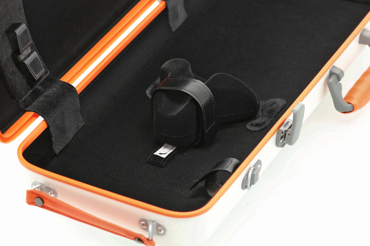 PURE GEWA Violins case Polycarbonate FUN - 4/4 - 1/2 (White / Blacj)