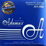 Adamas Strings for Acoustic Guitars Nuova Phosphor Bronze Coated - Medium .013-.056 (1919NU)