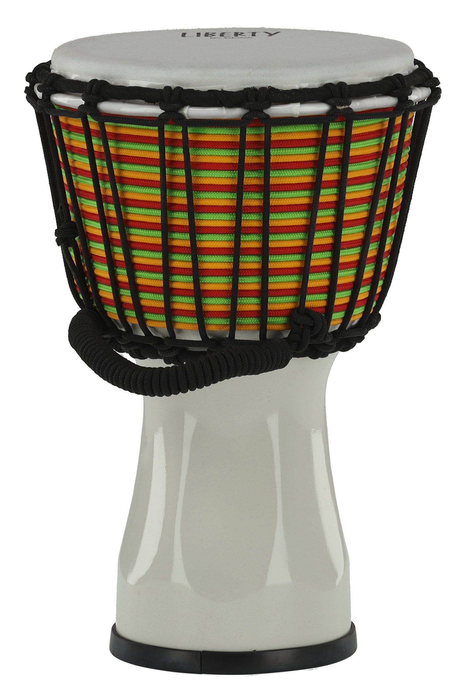 GEWA Djembe Liberty Series Rope Tuned - 7" White