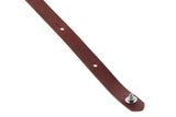 GEWA Guitars Straps Prestige 65 padded Security Locks - black croc/brown