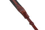 GEWA Guitars Straps Prestige 65 padded Security Locks - black croc/brown
