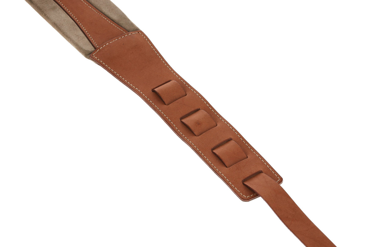 GEWA Guitars Straps Prestige 85 padded Security Locks - dry sand/brown