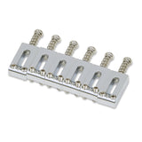 Partsland saddles for Stratocaster models - 10.8 mm wide, chrome