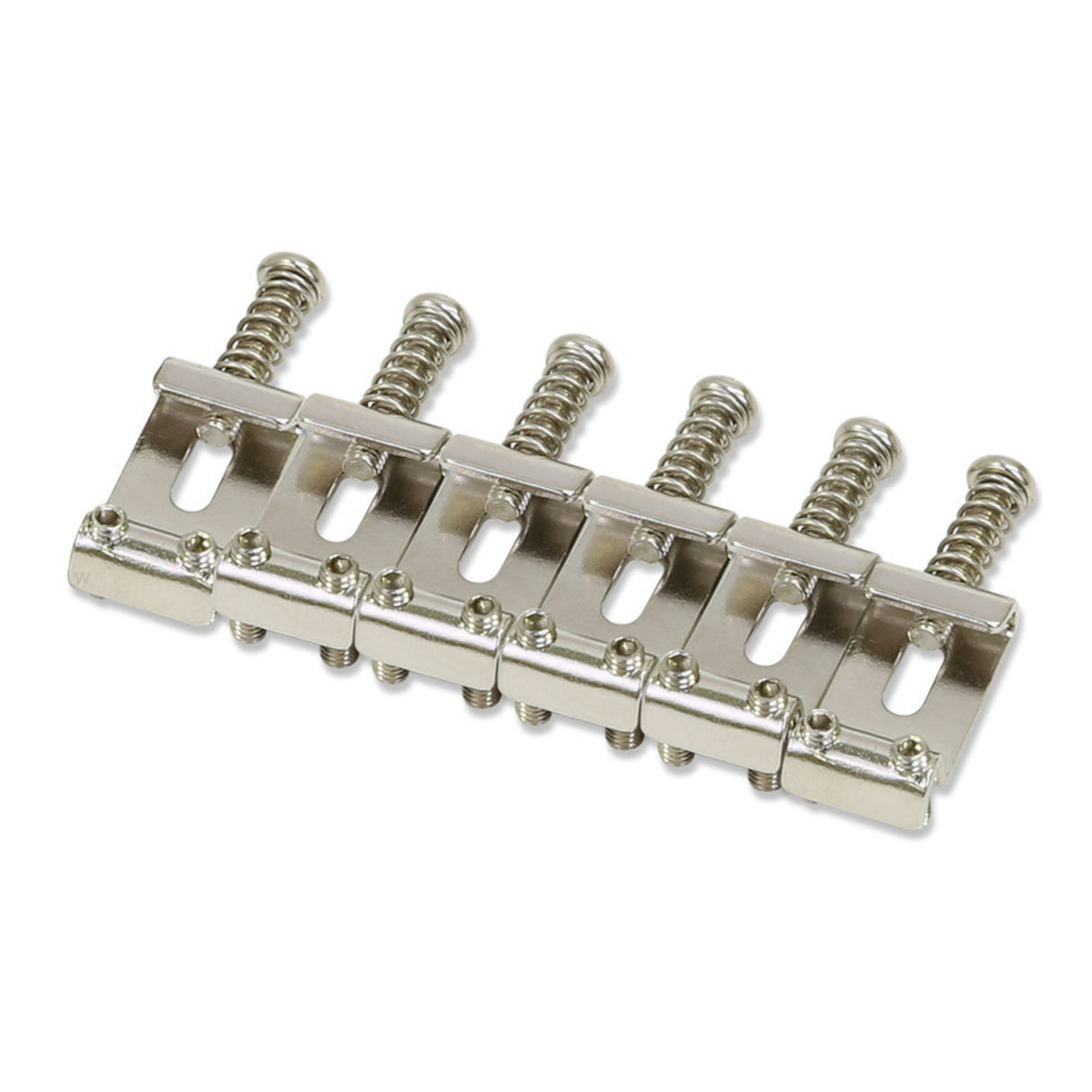 Partsland Saddles Stratocaster models - 11 mm wide, nickel