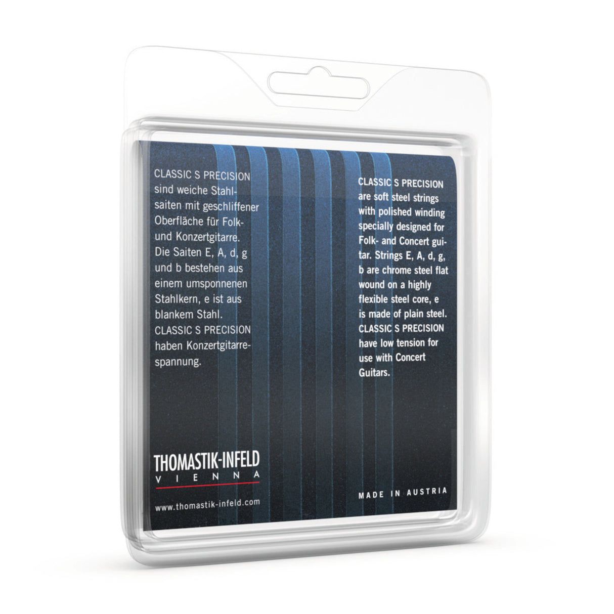 Thomastik-Infeld strings for classical guitar Classic S Flatwound - Set (KF110)