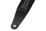 GEWA Guitars Straps Prestige 85 padded Security Locks - black/black