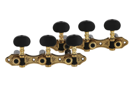 GEWA machine heads Classical guitars - Set, gold-coloured (without lyre)