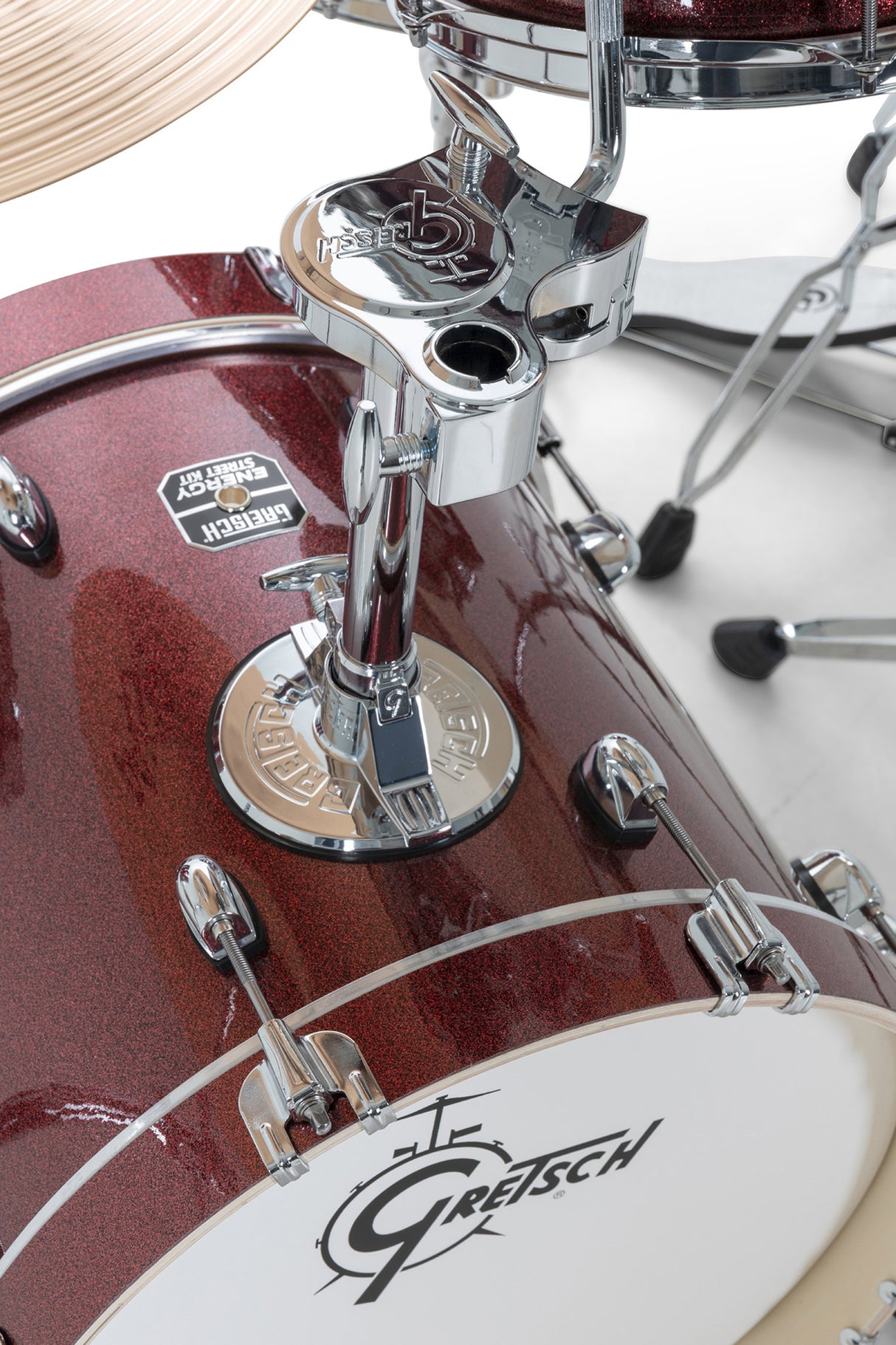 Gretsch shell set Energy Street Kit - Ruby Sparkle
