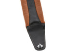 GEWA Guitars Straps Prestige 85 padded Security Locks - dry sand/black