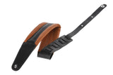 GEWA Guitars Straps Prestige 85 padded Security Locks - dry sand/black