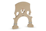 Despiau Double bass bridge Planet D height-adjustable - 4/4 (Foot width 165)
