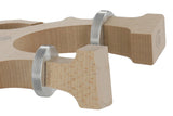 Despiau Double bass bridge Planet D height-adjustable - 1/4 (Foot width 130)