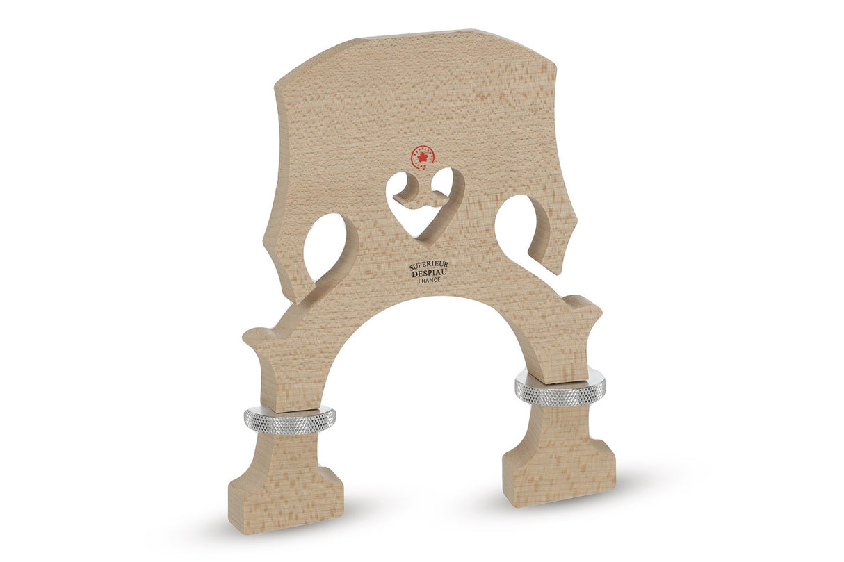 Despiau Double bass bridge Planet D height-adjustable - 1/4 (Foot width 130)