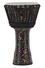 GEWA djembé Liberty Series rope-tuned - 10" Crazy Neon