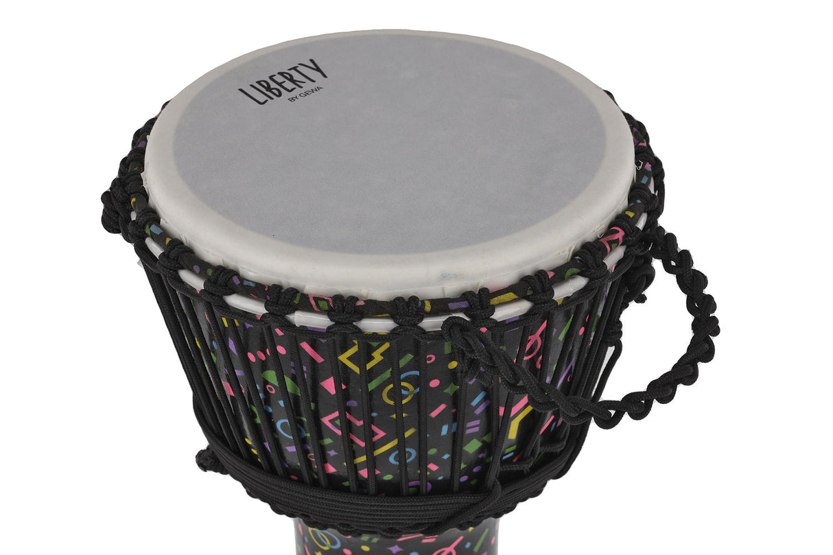 GEWA djembé Liberty Series rope-tuned - 10" Crazy Neon