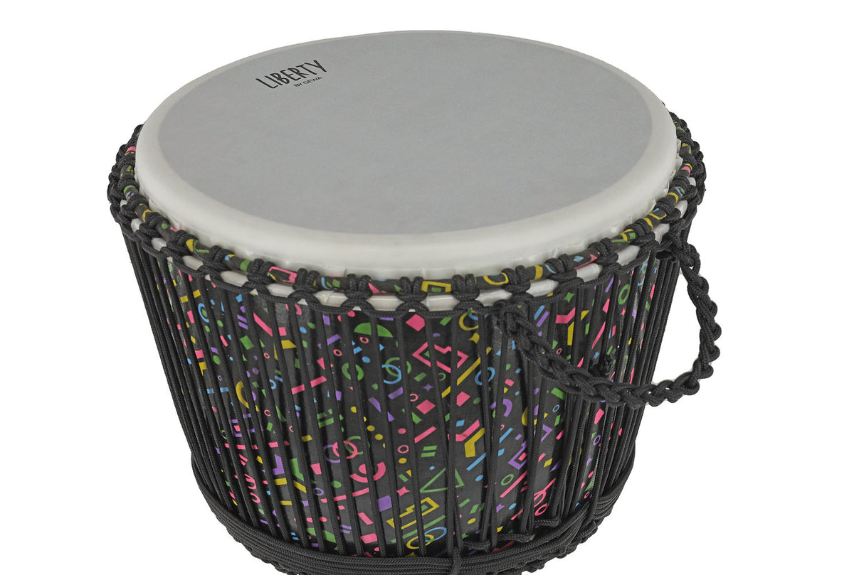 GEWA Djembe Liberty Series Rope Tuned - 14" Crazy Neon