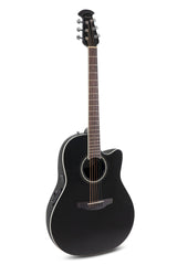 Ovation E-Acoustic Guitars Celebrity CS Standard Mid Cutaway - Black (CS24-5-G)