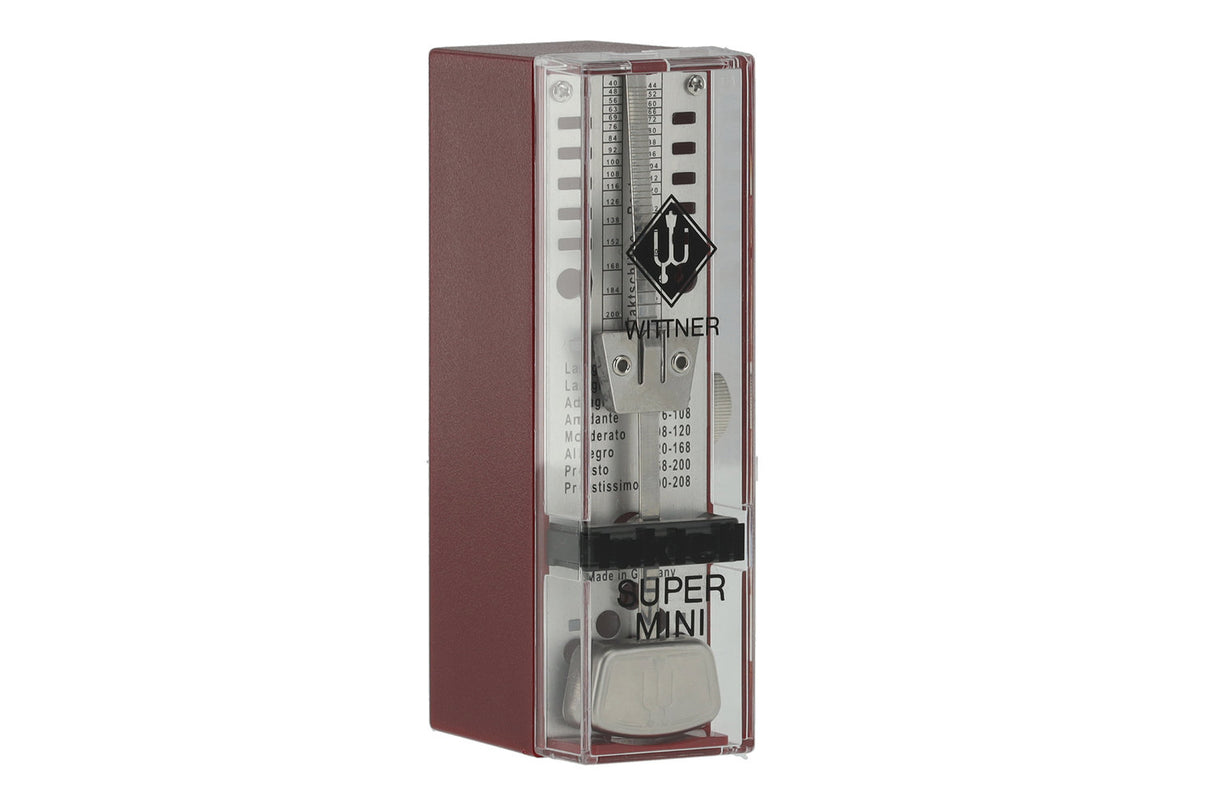 Wittner Metronome Super Mini - Ruby red 884051