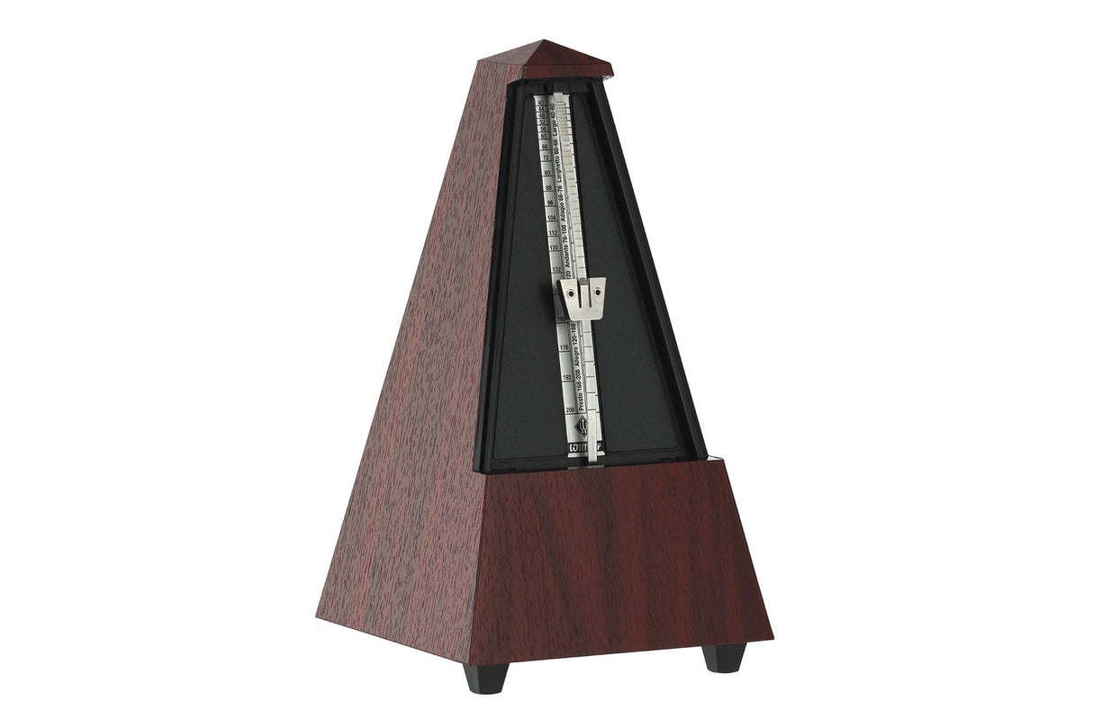 Wittner metronome, pyramid shape - mahogany grain 855111