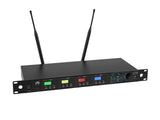 OMNITRONIC UHF-604 4-channel Wireless Mic System 823-832/863-865 MHz