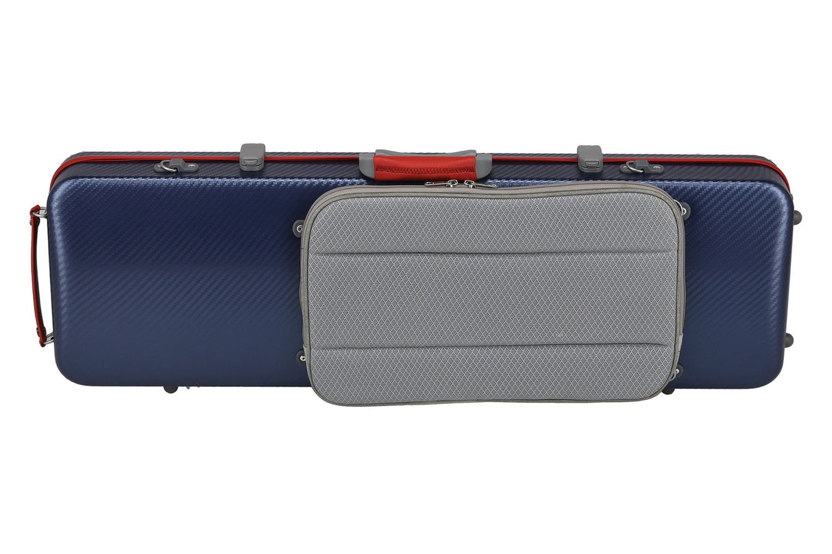 PURE GEWA Violins case Polycarbonate FUN - 4/4 - 1/2 (Blue / Black)