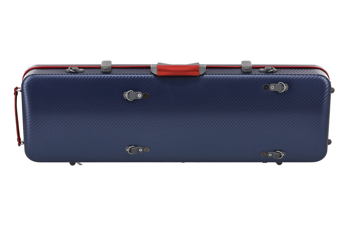 PURE GEWA Violins case Polycarbonate FUN - 4/4 - 1/2 (Blue / Black)