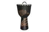 Toca Djembe Street Series Carved Hand Print - Supertone 10" (TSSDJ-MHP)