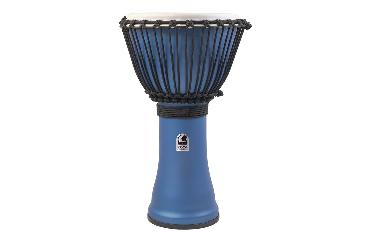 Toca Djembe Freestyle Rope Tuned - matte ocean blue (SFDJ-10OB)