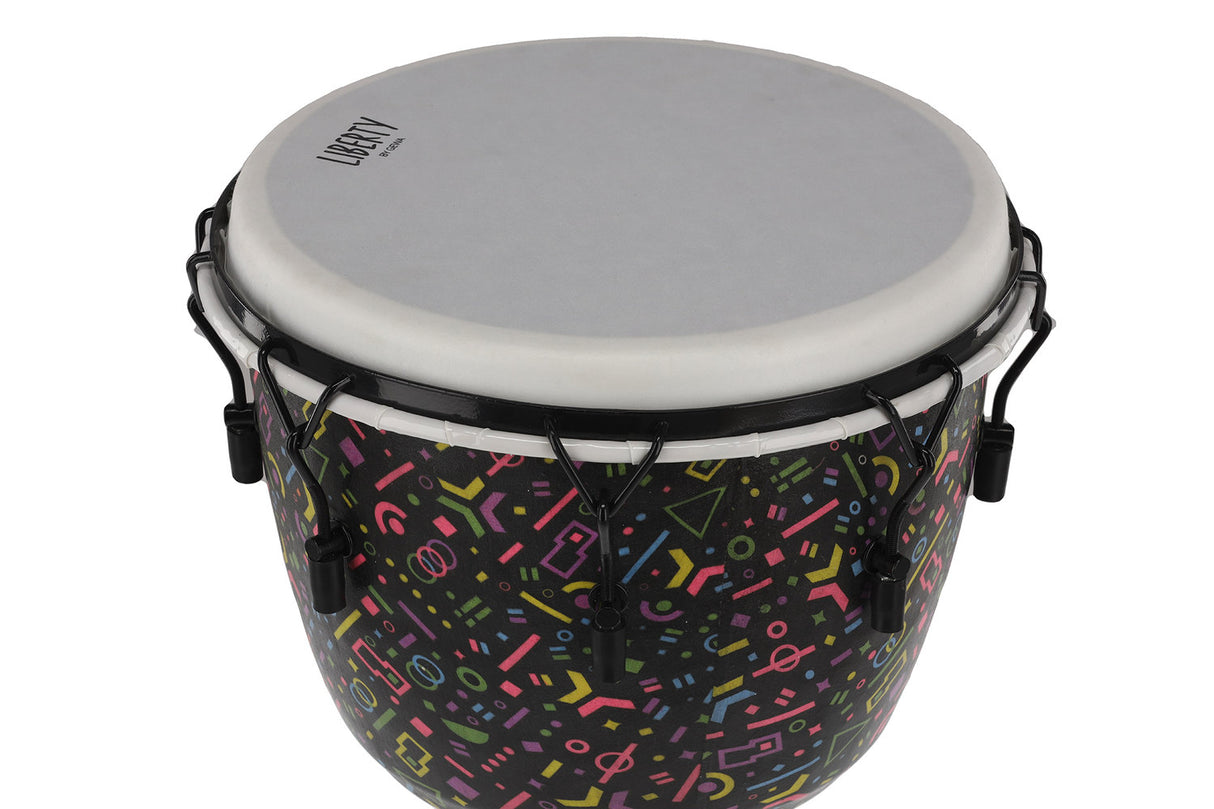 GEWA Djembe Liberty Series Mechanically Tuned - 14" Crazy Neon
