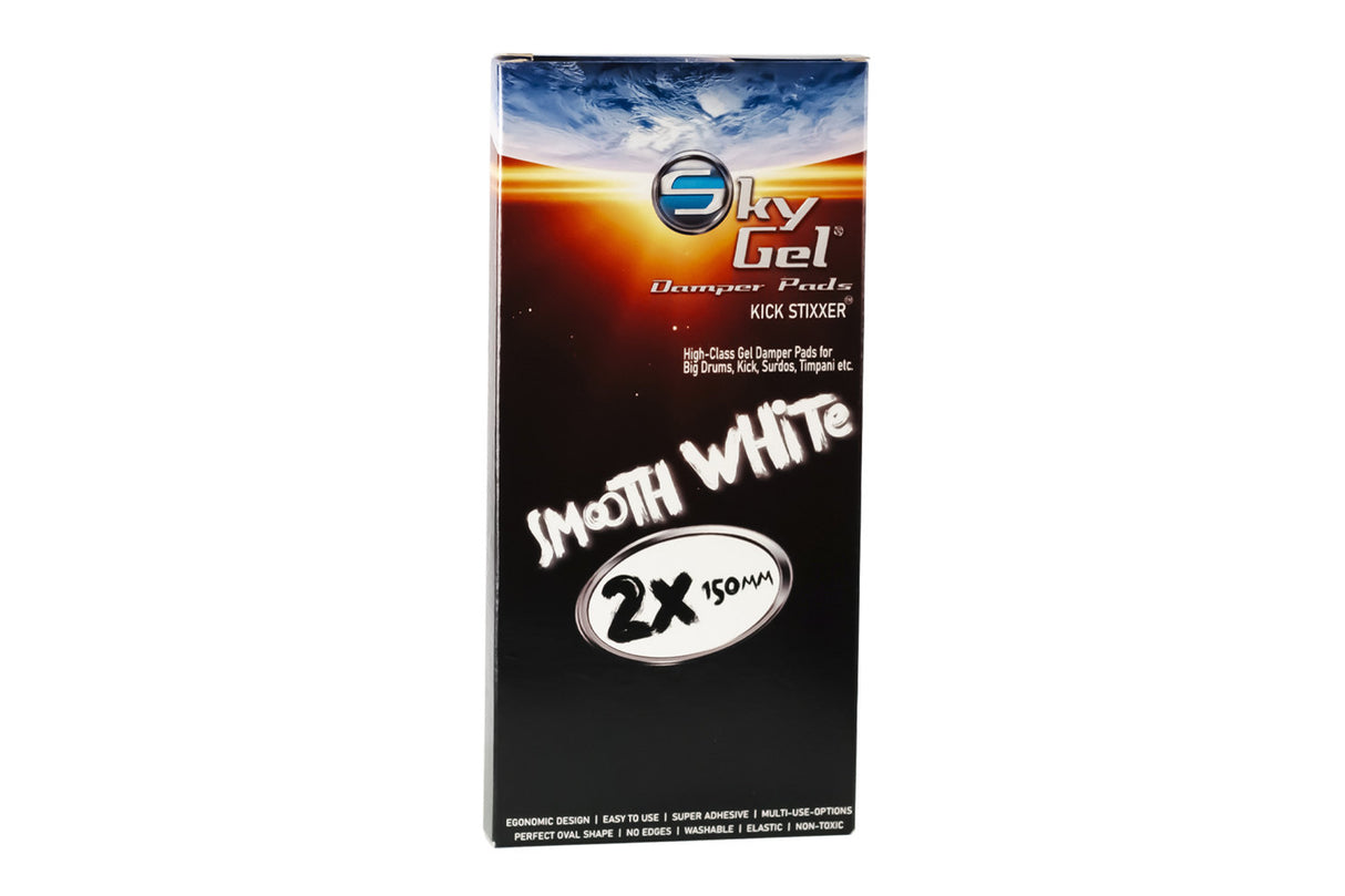 SKY Music damper pads SkyGel Kick StiXXer - Smooth White (SGKISM)