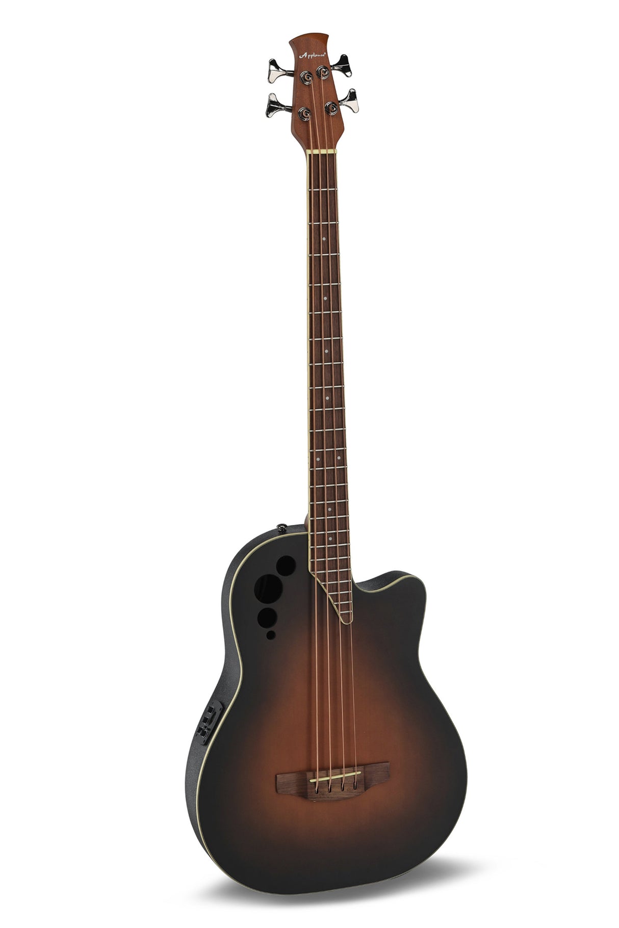 Applause E-Acoustic Bass AEB4 Mid Cutaway 4-string - Honeyburst Satin (AEB4-7S)