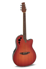 Applause E-Acoustic Guitars Super Shallow Cutaway - Honeyburst Satin (AE48-1I)