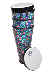 Toca Hand drum Sympatico Nesting Ashiko - TSSNA-3PCAD-FP (Set of 3 pieces)