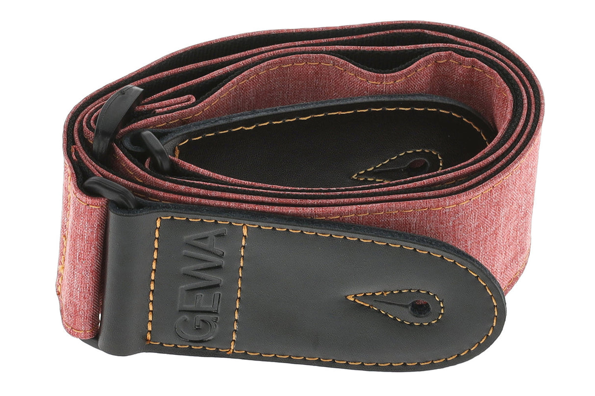 GEWA Guitars Straps New Colours - red berry (60 mm)