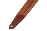 GEWA Guitars Straps Prestige 65 padded Security Locks - dry sand/brown