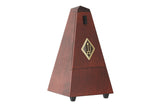 Wittner Metronome, pyramid-shaped - Mahogany-coloured matte 801M