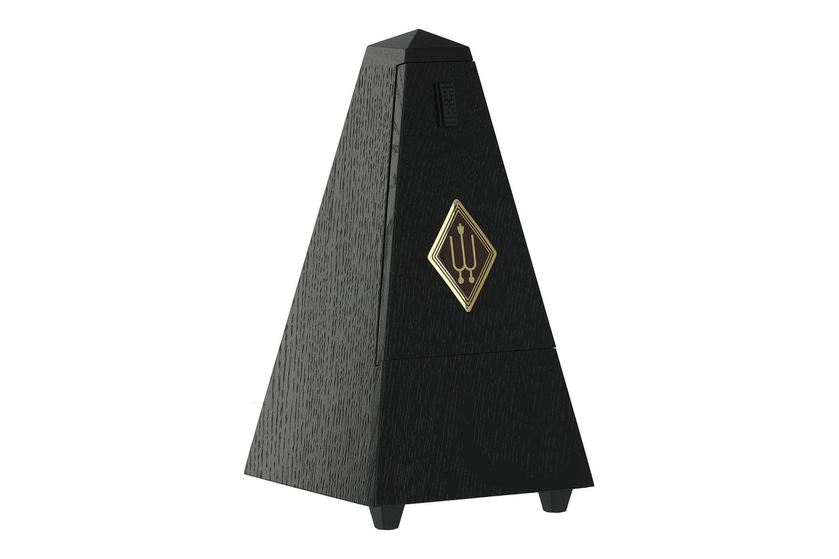 Wittner Metronome, pyramid-shaped - Oak black matte 809