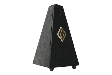 Wittner Metronome, pyramid-shaped - Oak black matte 809