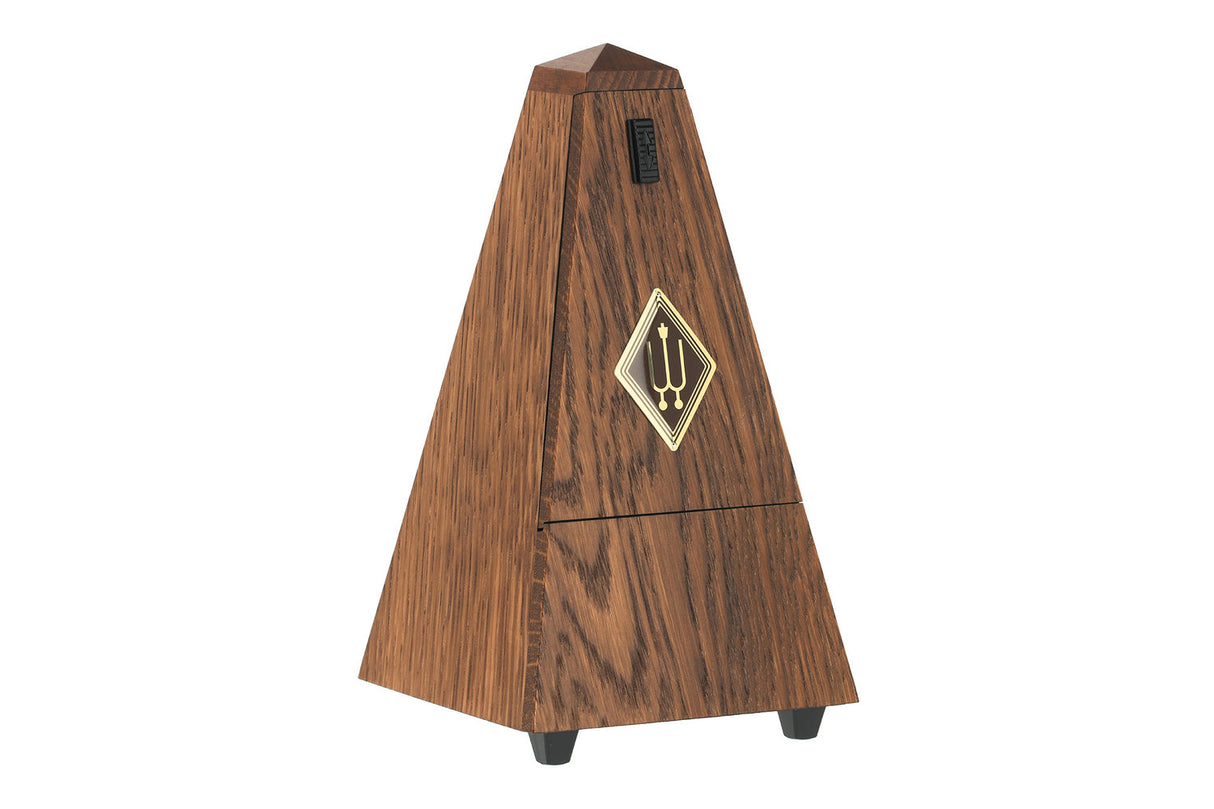 Wittner Metronome, pyramid-shaped - Oak brown matte 808