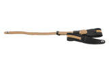 GEWA Guitars Straps Prestige 65 padded Security Locks - black punctured/brown