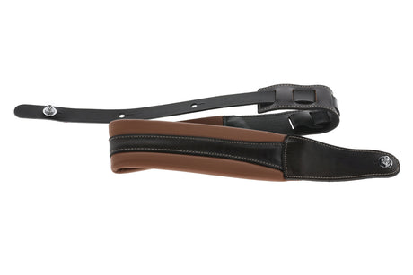 GEWA Guitars Straps Prestige 85 padded Security Locks - brown/black