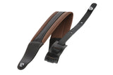 GEWA Guitars Straps Prestige 85 padded Security Locks - brown/black