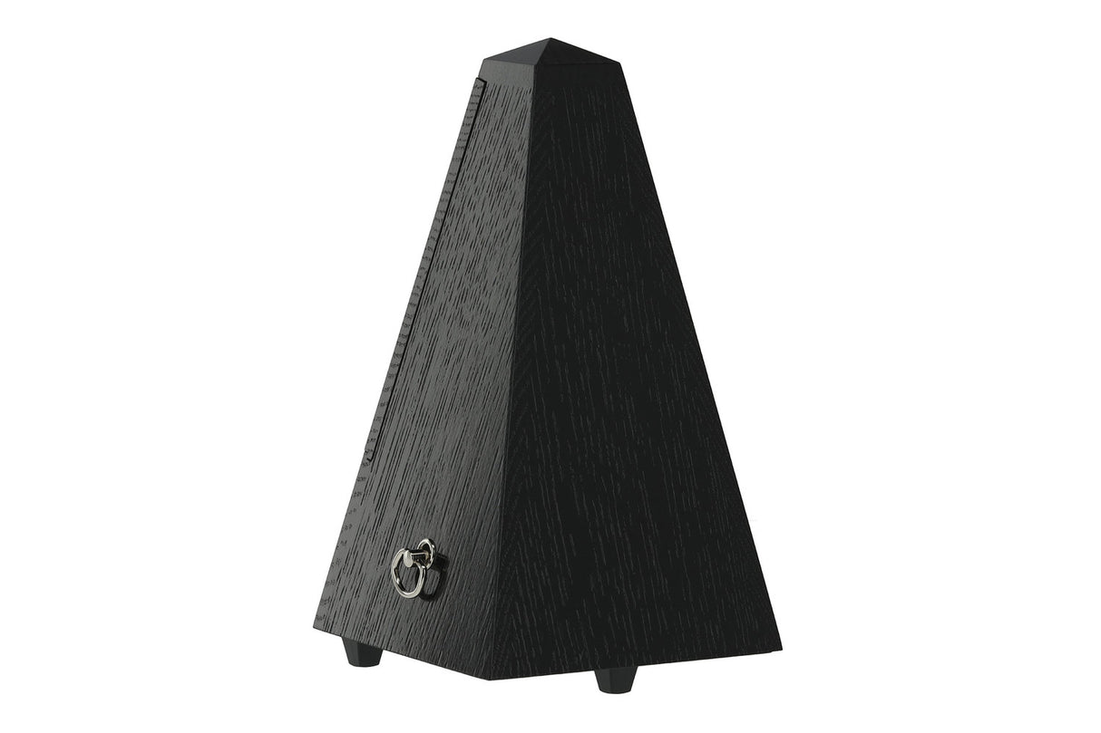 Wittner Metronome, pyramid-shaped - Oak black matte 809
