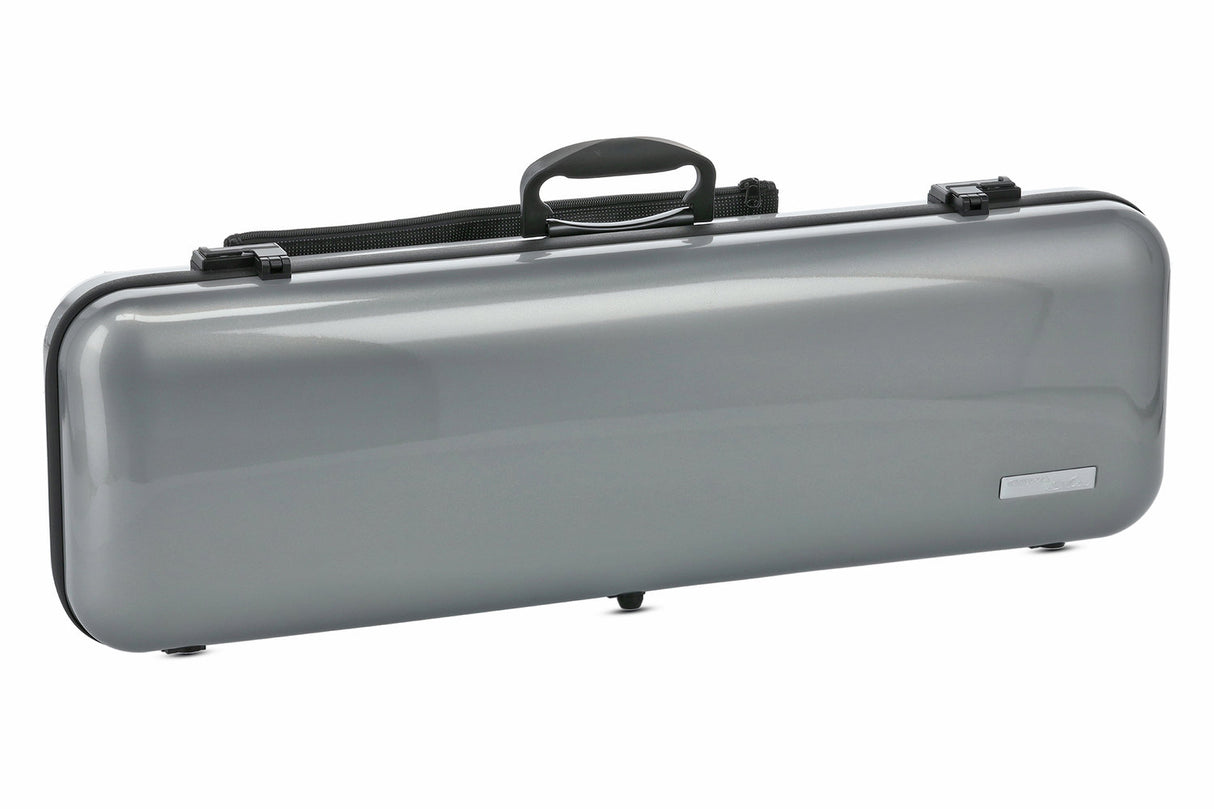 GEWA Violins case Air 2.1 - Silver metallic high gloss