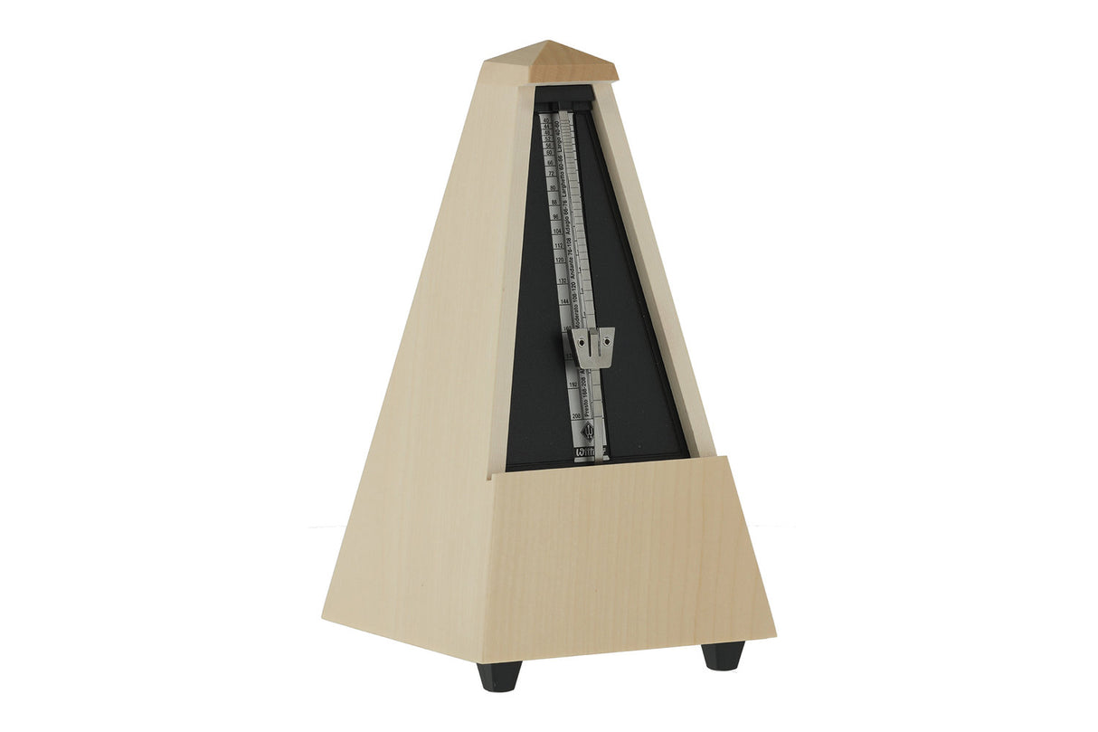 Wittner Metronome Pyramid shape - Natural maple, matte 817A