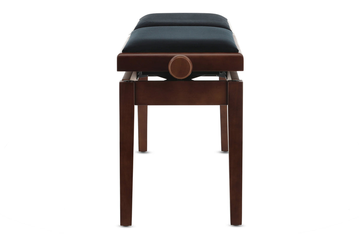 GEWA Piano bench Deluxe Double - Walnut matte
