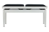 GEWA Piano bench Deluxe Double - White matte