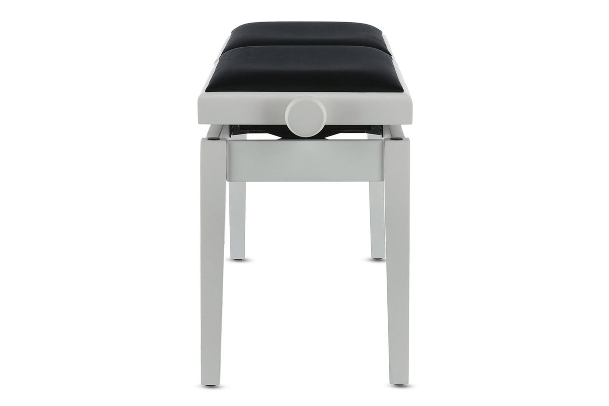 GEWA Piano bench Deluxe Double - White matte